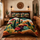 Personalized cactus blankets, quilts, comforters, and desert-inspired custom bedding by Jeminise