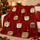 Personalized Christmas blankets with festive holiday, winter, and family keepsake designs by Jeminise