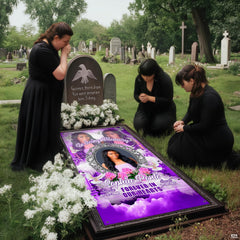 Memorial honorary tribute textile display laid flat showing celestial pillars