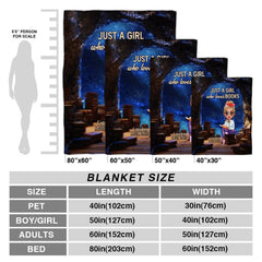 Close-up detail of the celestial blanket highlighting starlight effects and crisp character linework.