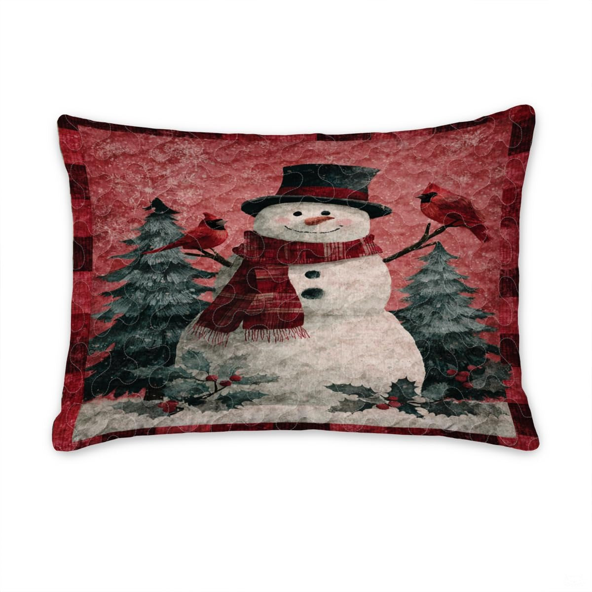 Christmas Bedding Quilt – Soft Microfiber Holiday Bedspread, Lightweight Winter Bedding, Cozy Xmas Quilts for Couch, Bedroom & Seasonal Home Decorations (Christmas Quilt-DS10)