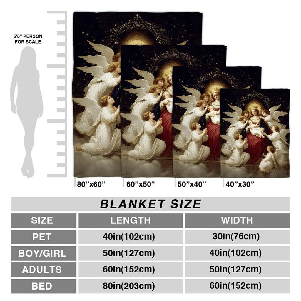thematic accent perspective of sacred Christian Renaissance bedroom decor display.