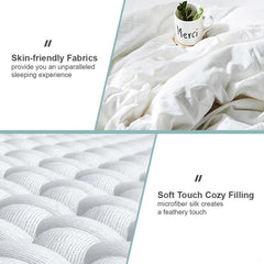 Overhead view of athletic baseball sports bedding spread across a contemporary bedroom bed setup