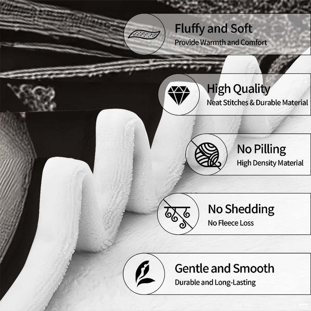 Overhead view of monochrome baseball glove at home plate design blanket