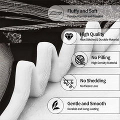 Overhead view of monochrome baseball glove at home plate design blanket