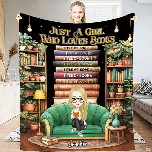 Illustrated thematic accent library nook bedding set showing an armchair, thematic accent string lights, and starry night...