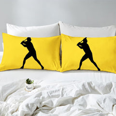 Custom Softball Comforter Set for Girls – Personalized Name & Number Comforters with Pillowcases – Softball Player Room Decor – Twin, Full, Queen, King Sizes – Gift for Teens & Athletes