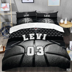 Basketball court comforter mockup