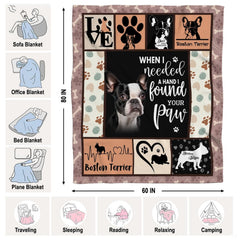 Earth tone canine decor bedding set with patchwork prints, bone designs, and heart motifs.