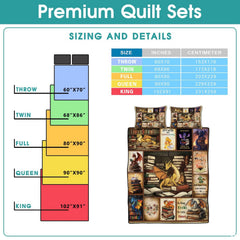 Dragon library bedding sizing infographic