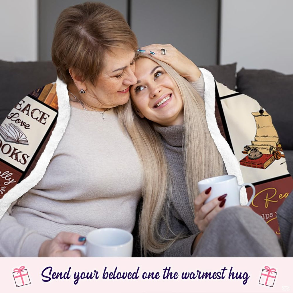 Bedroom interior styled with thematic accent scholarly book lover collage artwork.