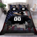 Personalized Amazing Baseball Player Bedding Set, Baseball Comforter Twin Full Queen King Microfiber Ultra-Soft Lightweight