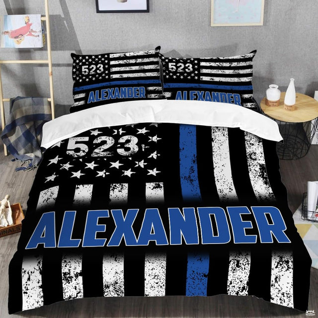 Grunge monochrome flag design with scattered white stars and a strong blue accent band
