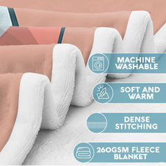 Sleeping nurse cat throw blanket view 2 styled on living room couch in modern home