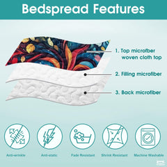 Custom Tree of Life Quilt Set Celtic Yggdrasil Bedding