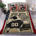 Custom Baseball Boy Bedding Set, Baseball Duvet Cover King Queen Twin Full Microfiber Lightweight for Boys, Sport Bedroom Decor