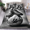 Custom Soccer Ball Cleats Personalized Comforter Set, Machine Washable