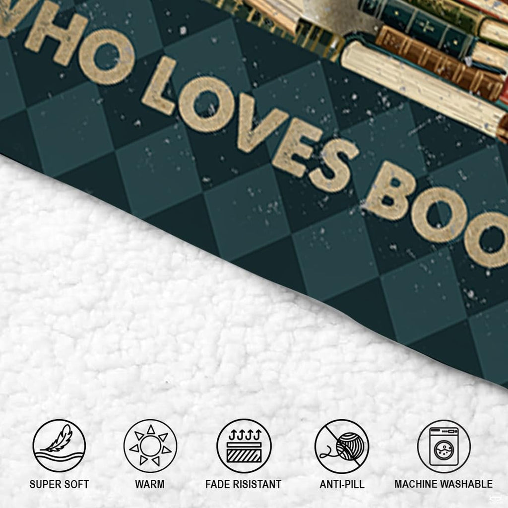 Dark academia book lover design with reader girl, book stacks, and dragonflies, view 5.