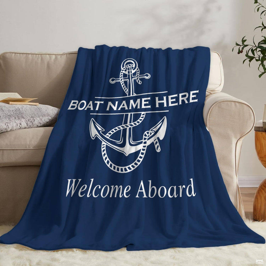 Artistic angle showing sharp white linework against rich oceanic navy decor.