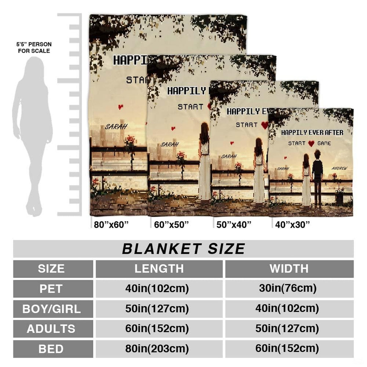 Golden glow skyline artwork on bedding styling paired with retro thematic accent artistic themes.