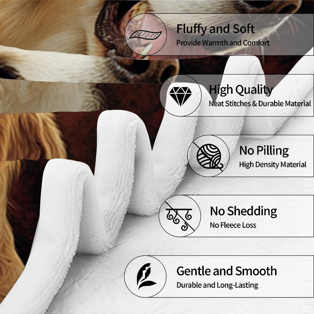 Close-up perspective of golden retriever bedding illustrating glossy coat textures and thematic accent golden shades.