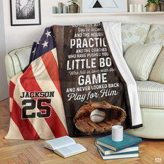 Custom Name Catcher Batter Baseball Baseball Throw, Baseball Blanket Gift Baseball Bedding Gift for Adult, Christmas New Years Gift for Baseball Player, Pitcher Gift (Baseball Design 11)