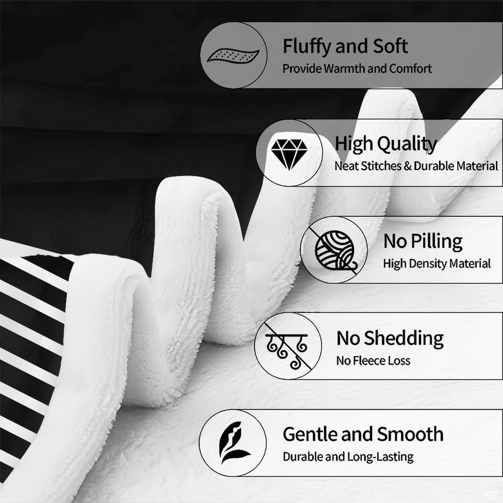 Close fold perspective highlighting clear print resolution, reverse lining, and feature icons.