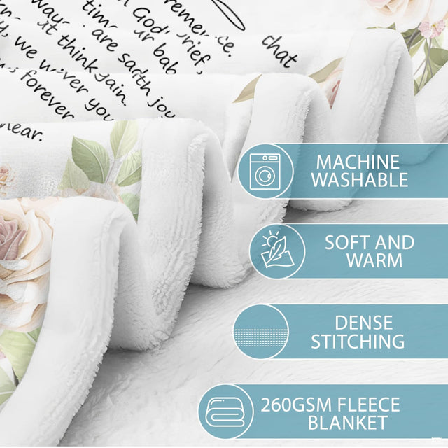 Delicate watercolor garland with ivory floral accents for serene bedroom decor aesthetics.
