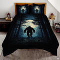 Personalized Bigfoot by Campfire Bedding Quilt Sets