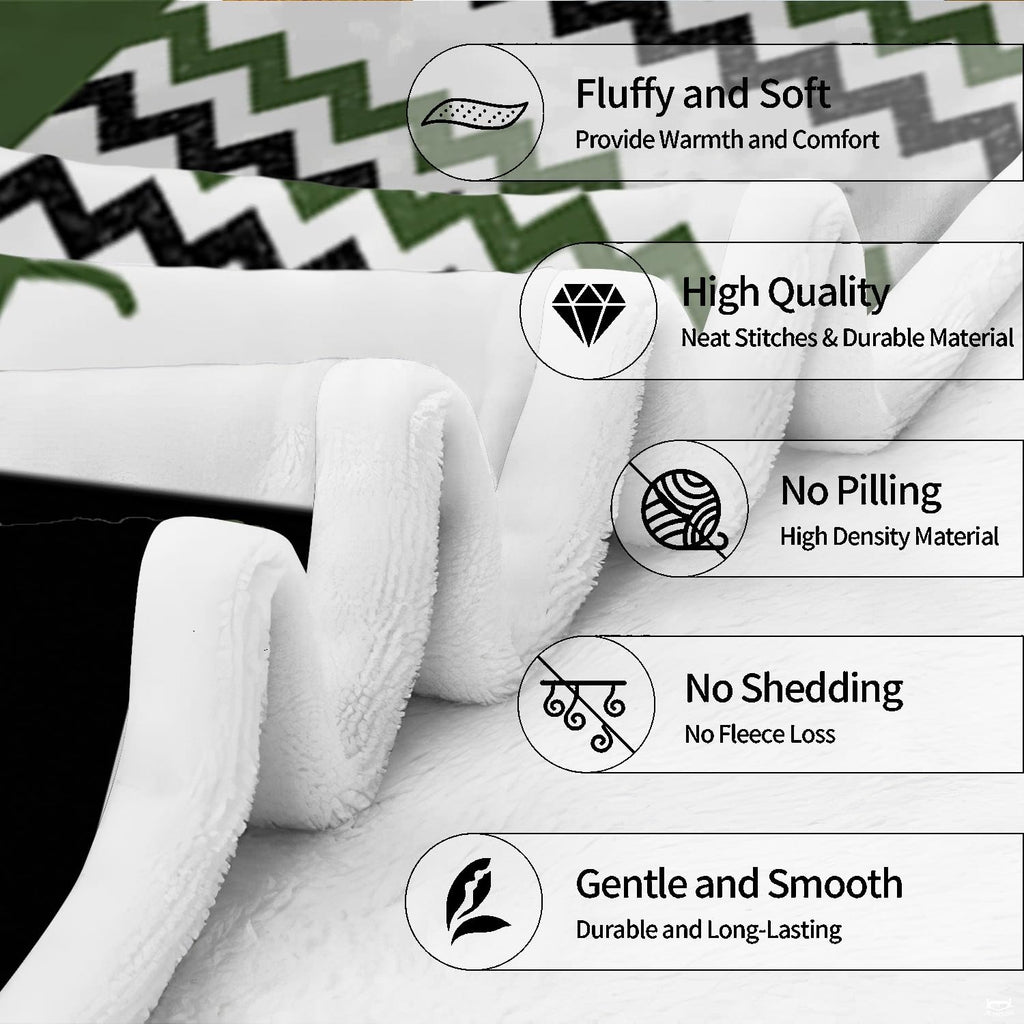 Close-up of decorative dog paw prints, bones, and vertical stripe patterns across a stylish bedding design.