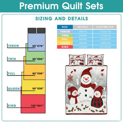 High-angle view of Christmas bedding set highlighting balanced geometric patchwork panels across the bed.