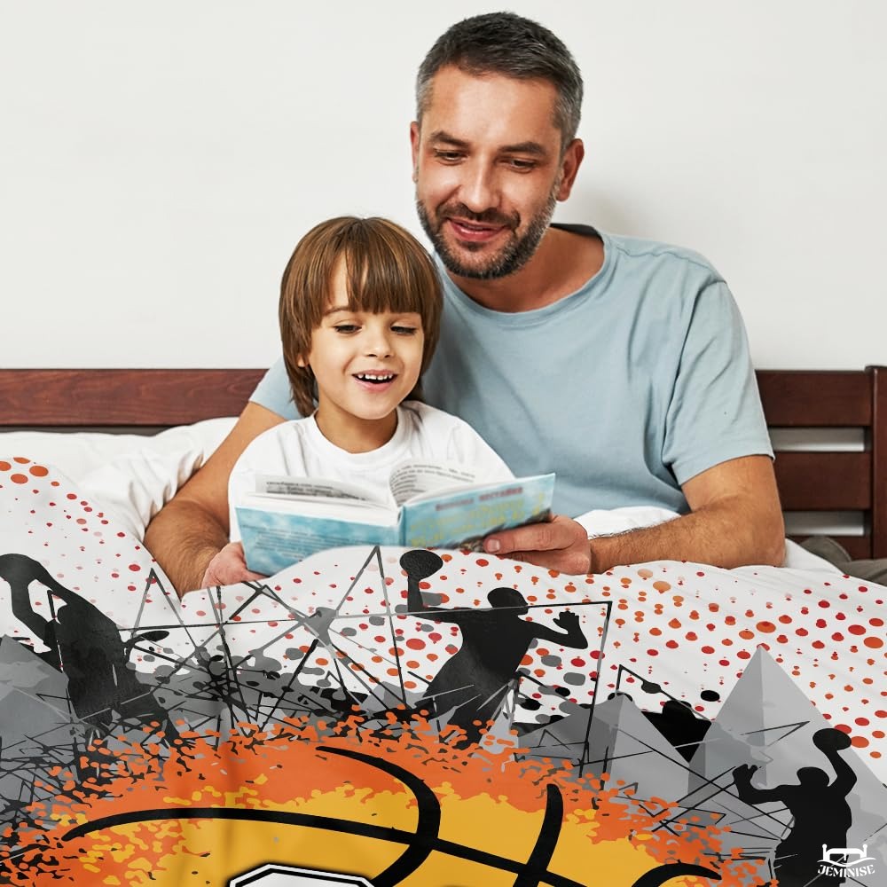 Custom Basketball Players Blanket with Name and Number