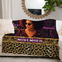 Warm ambient lighting showcasing regal gold and amber hues across the artistic portrait display.