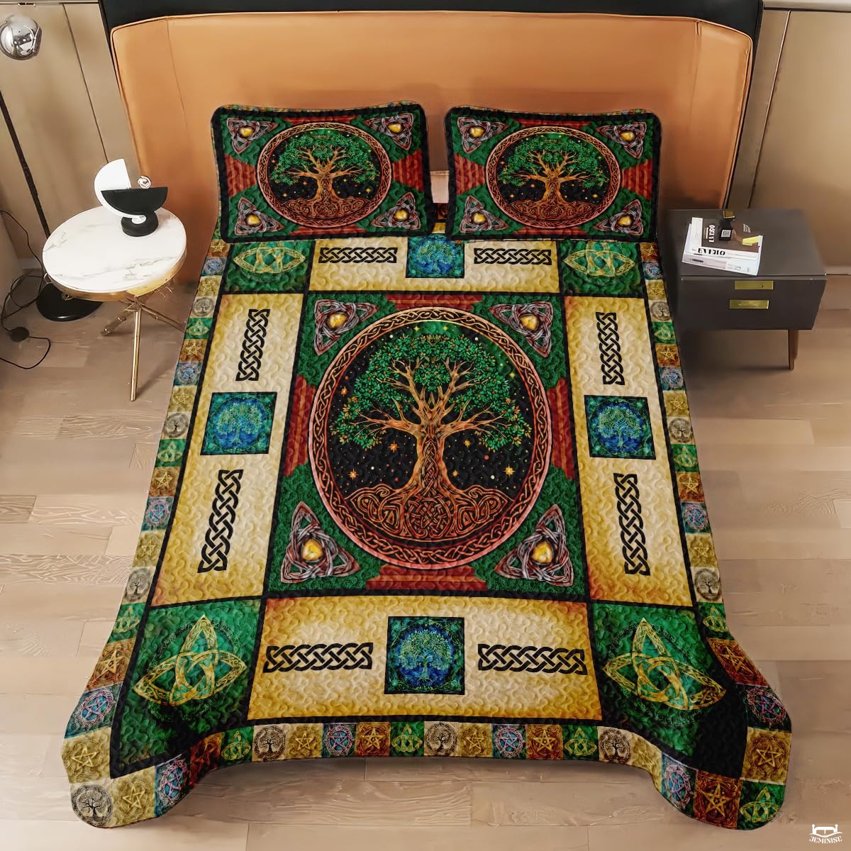 Personalized Celtic Tree of Life Quilt Quilt Sets
