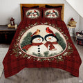 Christmas Bedding Quilt – Soft Microfiber Holiday Bedspread, Lightweight Winter Bedding, Cozy Xmas Quilts for Couch, Bedroom & Seasonal Home Decorations (Christmas Quilt-DS12)