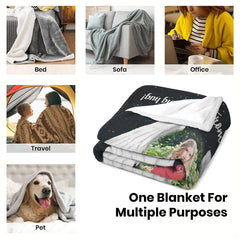 Infographic displaying versatile indoor placements for the black angel wings throw blanket