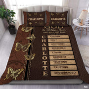 Christian Bedding Set – Inspirational Bible Verse Comforte - Design 06