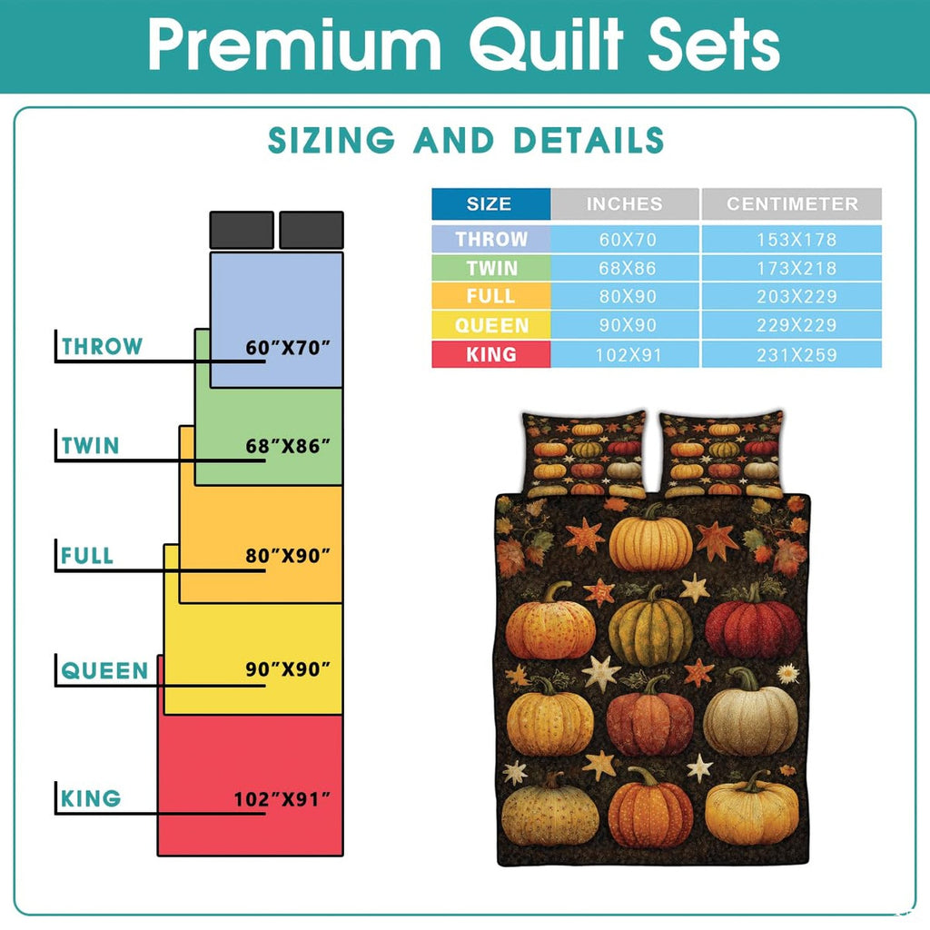Overhead perspective of fall foliage, starry accents, and rustic pumpkins thematic accent across seasonal bedding.