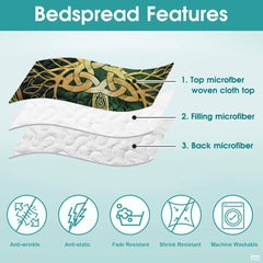 Personalized Celtic Tree of Life Yggdrasil Quilt Sets