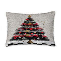 Christmas Bedding Quilt – Soft Microfiber Holiday Bedspread, Lightweight Winter Bedding, Cozy Xmas Quilts for Couch, Bedroom & Seasonal Home Decorations (Christmas Quilt-DS11)