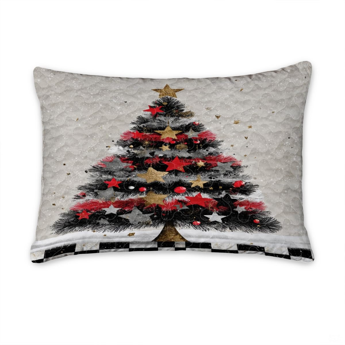 Christmas Bedding Quilt – Soft Microfiber Holiday Bedspread, Lightweight Winter Bedding, Cozy Xmas Quilts for Couch, Bedroom & Seasonal Home Decorations (Christmas Quilt-DS11)