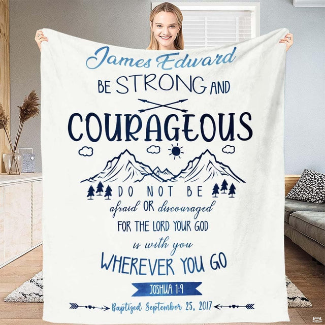 Rustic mountain bedding set displaying navy blue hand-drawn peaks and pine trees on a clean backdrop.