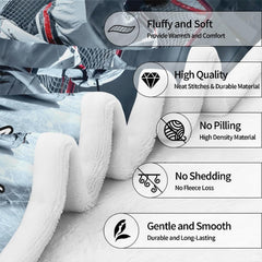 Detailed hockey goalie graphic showcasing red goal frame, ice arena markings, and stadium ambiance.