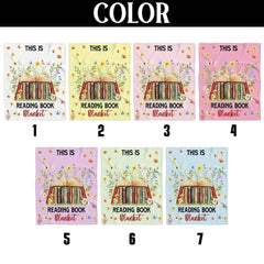 Personalized Just A Girl Who Loves Books Blanket - Custom Name Book