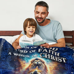 Dimension reference diagram for celestial lion blanket