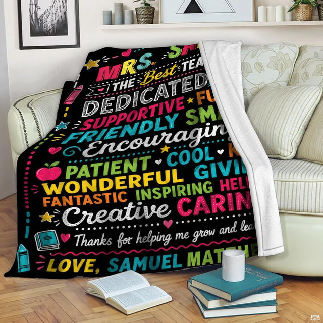Detail of vibrant watercolor paint palette and pencil doodle bedding print.