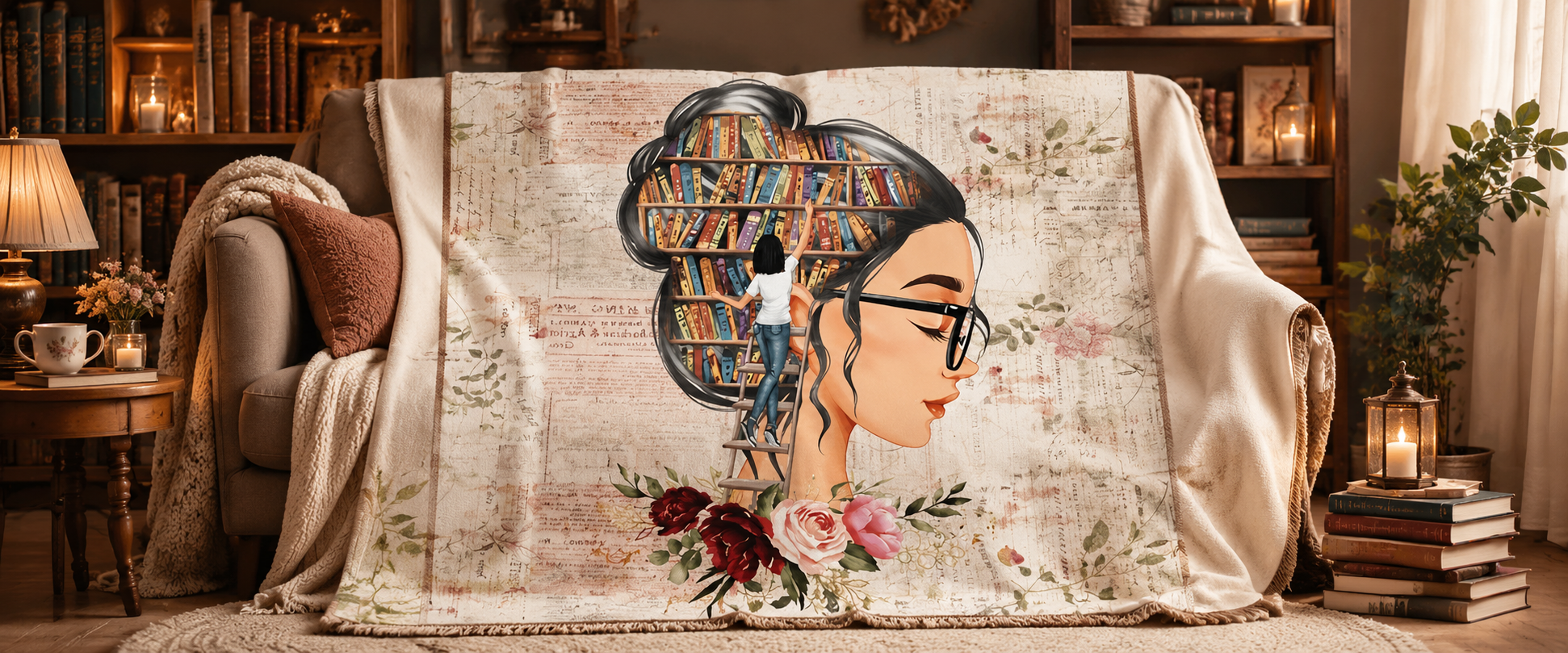 Book Lover Blankets