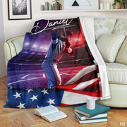 Custom Name Catcher Batter Baseball Baseball Throw, Baseba - Design 07