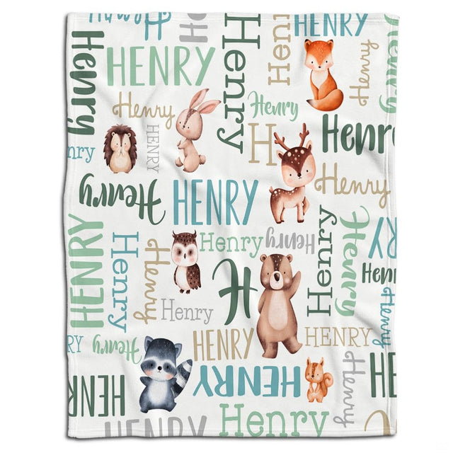 Cute bedding sets featuring illustrated woodland deer, bunny rabbits, and hedgehogs on cream background.