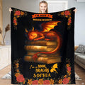 Sleeping book dragon antique books fantasy blanket showing curled baby dragon view 1